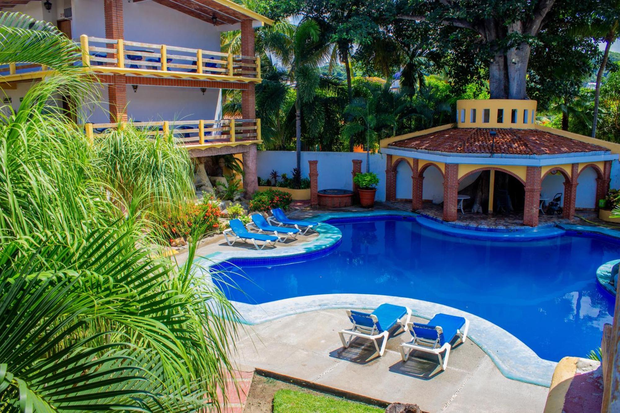 Bungalows As De Oros Rincon de Guayabitos Buitenkant foto